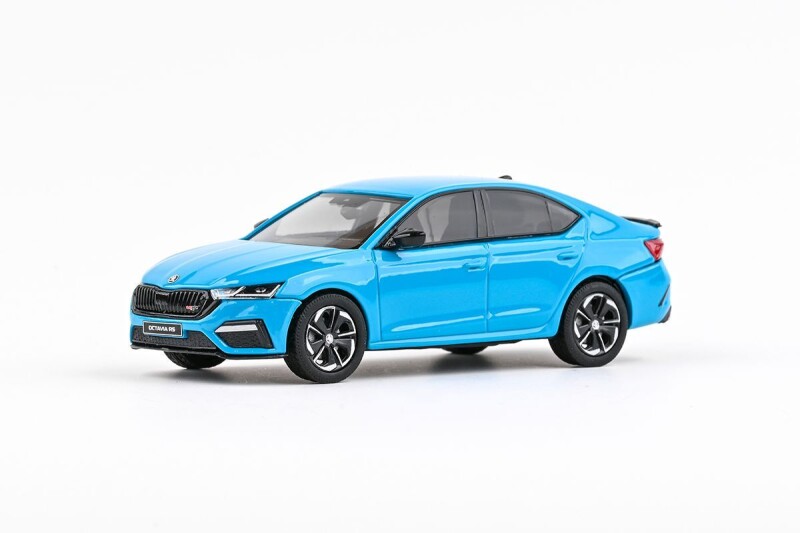 Abrex Škoda Octavia IV RS 1:43 Modrá Orbit